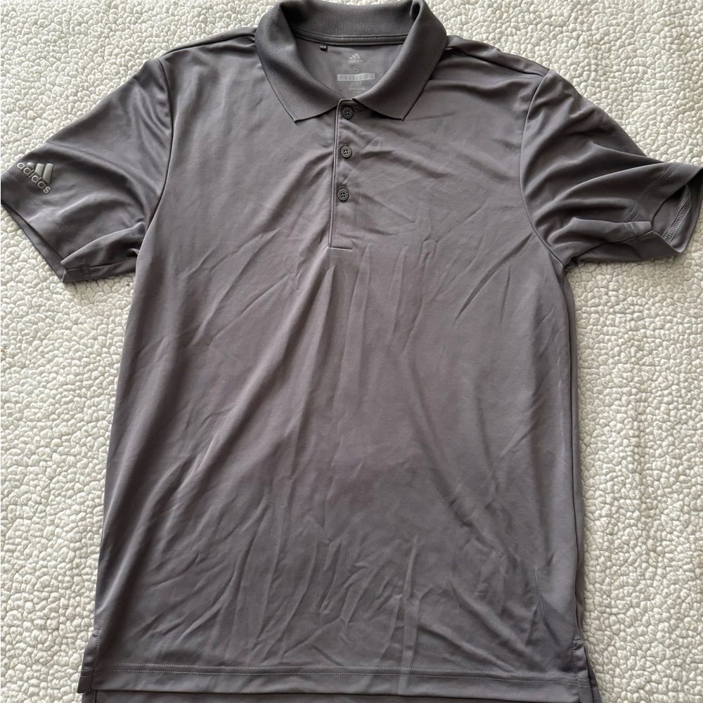 Adidas Men's Charcoal Golf Shirt